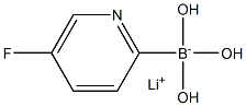 Lithium (5-fluoropyridin-2-yl)trihydroxyborate,1393822-88-2,结构式