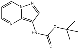 N-BOC-吡唑[1,5-A]嘧啶-3-氨, 1394003-66-7, 结构式
