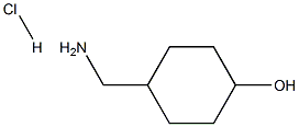 4-(アミノメチル)シクロヘキサノール塩酸塩 化学構造式