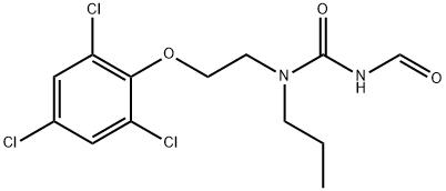 N-(Propyl(2-(2,4,6-trichlorophenoxy)ethyl)carbaMoyl)forMaMide 结构式