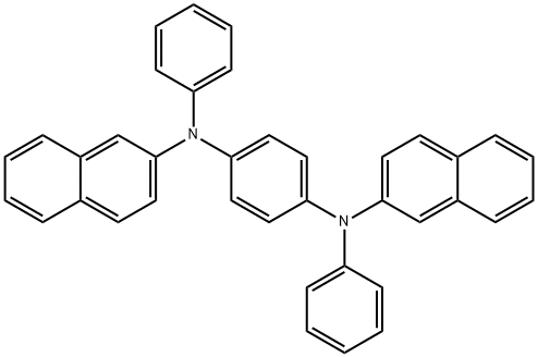 β- NPP , N, N'-di(naphthalen-2-yl)-N,N'-diphenylbenzene-1