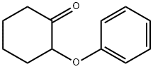 2-苯氧基环己烷-1-酮,14004-19-4,结构式