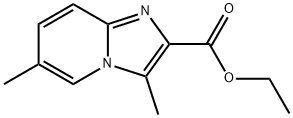 Ethyl 3,6-diMethyliMidazo[1,2-a]pyridine-2-carboxylate Struktur