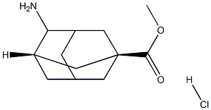 cis-4-AMino-1-Methoxycarbonyl AdaMantane Hydrochloride Struktur