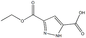 3-(乙氧羰基)-1H-吡唑-5-羧酸, 1401562-12-6, 结构式