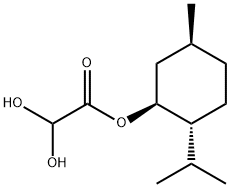 1-O-Dihydroxyacetyl-D-Menthol Struktur