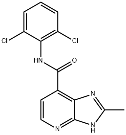 N-(2,6-dichlorophenyl)-2-Methyl-3H-iMidazo[4,5-b]pyridine-7-carboxaMide|N-(2,6-dichlorophenyl)-2-Methyl-3H-iMidazo[4,5-b]pyridine-7-carboxaMide