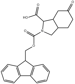 2-FMoc-6-oxo-octahydro-isoindole-1-carboxylic acid|2-FMoc-6-oxo-octahydro-isoindole-1-carboxylic acid