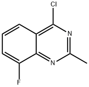 4-chloro-8-fluoro-2-Methyl-quinazoline Structure