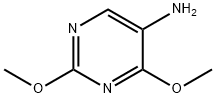 2,4-ジメトキシピリミジン-5-アミン 化学構造式