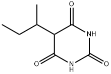 5-sec-Butylbarbituric Acid, 14077-79-3, 结构式