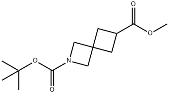Methyl 2-Boc-2-aza-spiro[3.3]heptane-6-carboxylate Structure