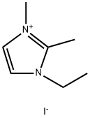 碘化1-乙基-2, 3-二甲基咪唑 结构式