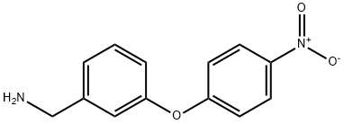 3-(4-nitrophenoxy)-benzylaMine Structure