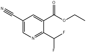 ethyl 5-cyano-2-(difluoroMethyl)nicotinate