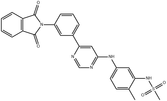 CDK9 inhibitor Structure