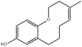 2H-1-Benzoxecin-10-ol, 3,6,7,8-tetrahydro-4-Methyl-, (4Z)- Structure