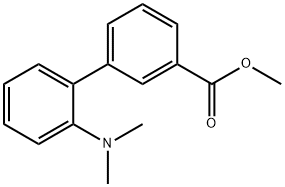 Methyl 3-[2-(diMethylaMino)phenyl]benzoate,1415819-81-6,结构式