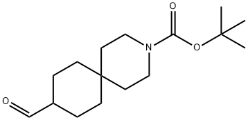3-Boc-3-azaspiro[5.5]undecane-9-carbaldehyde Struktur
