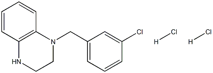 1-(3-Chlorobenzyl)-1,2,3,4-tetrahydroquinoxaline dihydrochloride