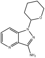 1-(四氢-2H-吡喃-2-基)-1H-吡唑并[4,3-B]吡啶-3-胺,1416714-53-8,结构式