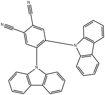 4,5-bis(carbazol-9-yl)-1,2-dicyanobenzene