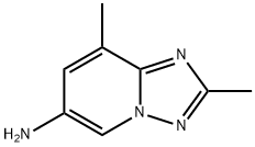 2,8-DiMethyl[1,2,4]triazolo[1,5-a]pyridin-6-ylaMine Structure