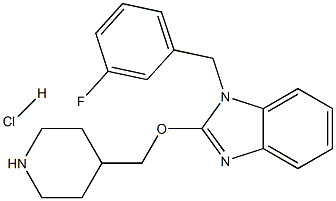 1417792-99-4 1-(3-氟-苄基)-2-(哌啶-4-基甲氧基)-1H-苯并咪唑盐酸盐