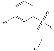 3-氨基-苯磺酰氯盐酸盐, 1417793-13-5, 结构式