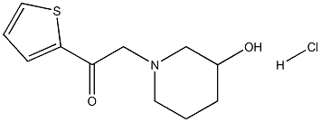 2-(3-Hydroxy-piperidin-1-yl)-1-thiophen-2-yl-ethanone hydrochloride|2-(3-羟基-哌啶-1-基)-1-噻吩-2-基-乙酮盐酸盐