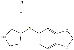1417793-87-3 苯并[1,3]1,3-二氧杂环戊烯-5-基甲基-吡咯烷-3-基-胺盐酸盐