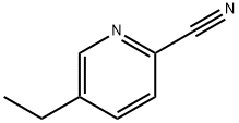 5-ethylpicolinonitrile 化学構造式