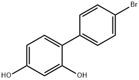 4'-ブロモビフェニル-2,4-ジオール 化学構造式