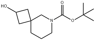 6-Boc-2-hydroxy-6-azaspiro[3.5]nonane Structure