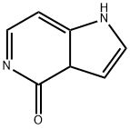 4H-Pyrrolo[3,2-c]pyridin-4-one,1,3a-dihydro-(9CI) Structure