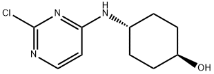 (1r,4r)-4-((2-chloropyriMidin-4-yl)aMino)cyclohexanol Structure
