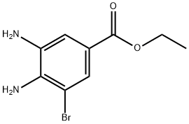 Ethyl 3,4-diaMino-5-broMobenzoate 结构式