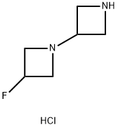 3-Fluoro-1,3'-biazetidine hydrochloride Structure