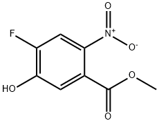 Methyl 4-fluoro-5-hydroxy-2-nitrobenzoate, 1426958-40-8, 结构式
