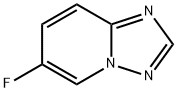 6-氟-[1,2,4]三唑并[1,5-A]吡啶 结构式