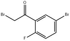 2-broMo-1-(5-broMo-2-fluorophenyl)ethanone|2-溴-1-(5-溴-2-氟苯基)乙-1-酮