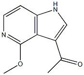 3-Acetyl-4-Methoxy-5-azaindole,1427504-11-7,结构式