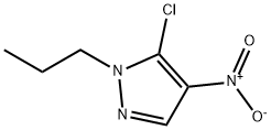5-Chloro-4-nitro-1-propyl-1H-pyrazole Structure