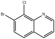 7-溴-8-氯喹啉,1429790-80-6,结构式