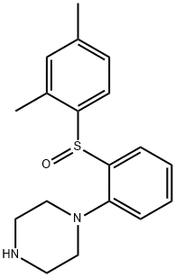 1-[2-[(2,4-diMethylphenyl)sulfinyl]phenyl]- Piperazine