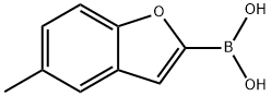 (5-甲基苯并呋喃-2-基)硼酸, 143381-72-0, 结构式