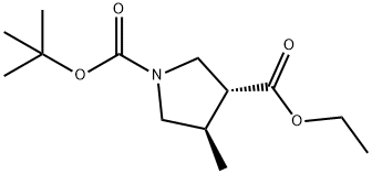 (3R,4R)-4-Methyl-1,3-pyrrolidinedicarboxylic acid 1-(1,1-dimethylethyl) 3-ethyl ester price.