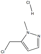 1-甲基-5-(氯甲基)吡唑盐酸盐 结构式