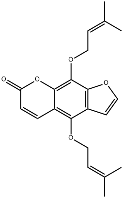 4,9-Bis[(3-methyl-2-buten-1-yl)oxy]-7H-furo[3,2-g][1]benzopyran-7-one