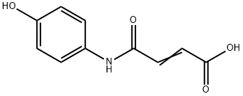 N-(4-hydroxyphenyl)-MaleaMic acid Struktur